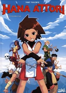 jaquette livre Hana Attori, Tome 1 : Irréductibles Ninjas