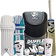 SG Summer Camp Kashmir Cricket Kit for All Ages, Black/Grey - Size 6