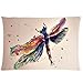 Produktbild Dragonfly Two Sides Rectangle Zippered Pillowcase Pillow Cover 20x30 inch