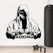 Produktbild BFMBCH Mode Boxen Vinyl Wandaufkleber Gym Wandaufkleber Kunst Applique Wohnzimmer Vinyl Wandbild Wandaufkleber Home Künstlerische Wandaufkleber Grau L 43 cm X 43 cm