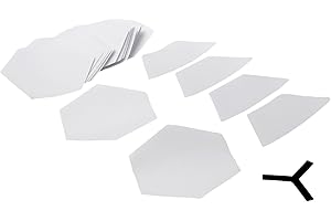 EXTRWORY 22 almohadillas para tabla de surf, almohadilla de tracción antideslizante para tabla de surf, almohadilla de agarre transparente para tabla de surf, calcomanías antideslizantes para