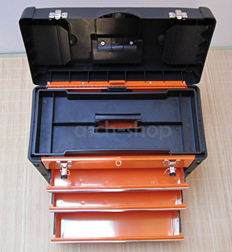 METALL Werkzeugkiste mit 7 Funktionen B3061BC von AS-S - 5