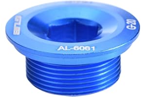 Keenso Crank Bolt, GUB Durable Aluminum Alloy Bike Bicycle Cranket Screw Crank Fixing Bolt Screw for 590 596 XT XTR SLX Crankset