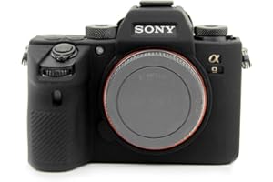 kinokoo Custodia protettiva in silicone per SONY Alpha A9 / A7M3 / A7R3 A7RIII (nero-b)