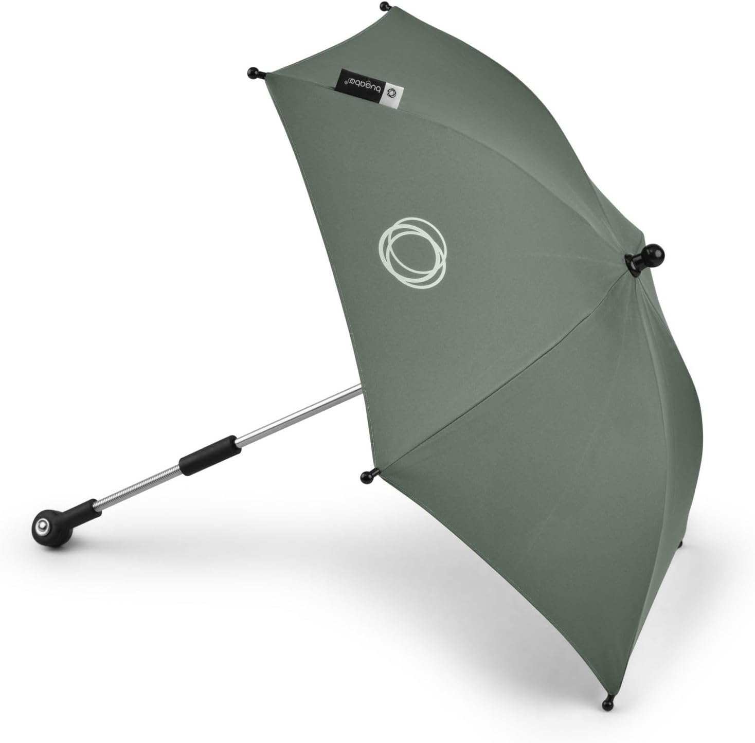 Bugaboo Sombrilla+, Compatible con todos los carritos Bugaboo, Tejido de protección solar UPF 50+ para una protección solar óptima, Conexión con un clic y mecanismo de fácil ajuste, Forest Green