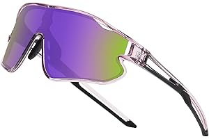 DUCO Kinder Sonnenbrille Jugend Baseball Sonnenbrille Leicht TR90 Rahmen UV400 Sport Radfahren Sonnenbrillen für Jungen Mädchen DK268