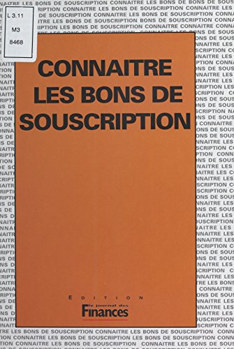 Connaître les bons de souscription gratuit Connaître les bons de souscription gratuit