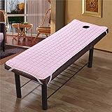 Liamostee Non-slip Soliod Color Rectangle Mattress for Beauty Salon Massage Therapy Bed