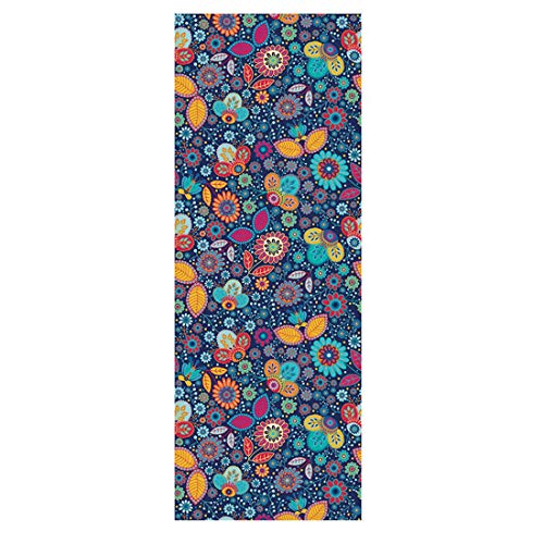 FREAHAP R Serviette de Yoga Antiderapante Tapis Serviette de Plage Microfibre Légère Absorbant Confortable 183x63cm