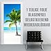 Produktbild XXL-Tapeten Türtapete selbstklebend TürPoster Palm Beach im Format 90x210cm - Türfolie Klebefolie von Trendwände