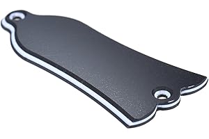 Fesjoy Coque de protection en PVC pour guitare Gibson LP SG Flying V ES avec 2 trous en PVC pour guitare Noir