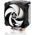 ARCTIC Freezer A13 X - Compact AMD CPU Cooler, 100 mm, 300-2000 RPM (Controlled by PWM), Fluid Dynamic Bearing, Pre-Applied MX-2 Thermal Paste - Black (ACFRE00083A)