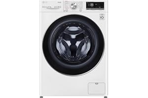 ‎LG ELECTRONICS LG Electronics V7WD96H1A Waschtrockner mit AI DD | 9 kg Waschen | 6 kg Trocknen | 1400 U/Min | Steam | TurboWash 360° | Neue Wohlfühl-Trommel | Wi-Fi-Funktion | Weiß