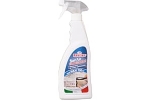 RHÜTTEN San Air Detergente Igienizzante Climatizzatori, Filtri, Componenti, Unità Esterna, Elimina Cattivi Odori, 750ml spray no gas
