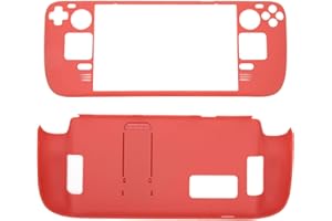 Gugxiom Full Protective Case for Steam Deck, Kickstand Case Shockproof Non-Slip Anti Collision Accessories Skin for Steam Deck (Watermelon Red)