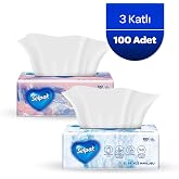 Selpak El ve Y&uuml;z Havlusu 3 Katlı 100 Yaprak