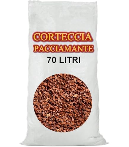 Corteccia Di Pino Marittimo Francese NG Niccolai - Sacco 60L, Per Pacciamatura E Decorazione, Pezzatura Grossa 20-40mm - Foto 4