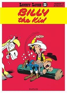 jaquette livre Lucky Luke, tome 20 : Billy the Kid