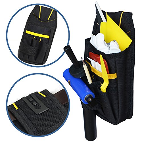 Ehdis® Profesional Herramienta multiusos bolsa de herramientas del organizador del sostenedor Mini Trabajo Organizador de alta resistencia para Pequeños hogar del coche de la ventana de Cine Trabajador Tinte