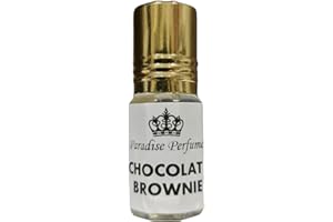 Chocolate Brownie Gorgeous Yummy Roll On Roller Perfume Fragrance Oil Scent by Paradise Perfumes & Gems (PPG) - 3ml 6ml 12ml (Chocolate Brownie, 3ml)