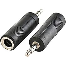 4 Adattatori Jack Audio 6.5mm Maschio A 3.5mm Femmina - Connettori Stereo Per Cuffie, Amplificatori E Altoparlanti - Foto 4