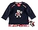 Sigikid Baby Girls Sweatshirt, Baby Sweatshirt, Blue (dunkelblau 275), 0-3 Months (Manufacturer size: 62)