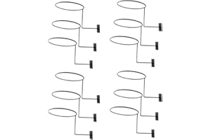 HARILLA 12 Wandhalterung Helmhalter Aufhänger für Fisherman Hat Caps 14cm