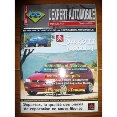 REVUE TECHNIQUE EXPERT AUTOMOBILE CITROEN SAXO SERIE 2 II