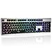Produktbild Lemonda Mechanische Tastatur RGB Beleuchtet Gaming Tastatur Blue Switches mit 105 Makro Tasten QWERTZ DE Layout Deutsches - USB für PC und Laptop
