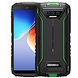 DOOGEE Android 12 Rugged Mobile Phone S41 PRO, Octa Core 4GB+32GB (1TB Espandibile), Batteria 6300mAh, Tripla Fotocamera 13MP