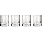 Luigi Bormioli - Bach - Glass Tumblers Set of 4 - SON.hyx Crystal - Highly Resistant to Breakage - Dishwasher Safe - Made in
