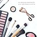 AMTOK Eyelash Curler Professional Pinch Free Lash Curler Stainless Steel with 4 Replacement Refill Pads Silicone, Rose Gold