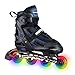 Produktbild Mongoose Verstellbar Tricks Inline Skates- Blau und Schwarz Größen 5–8
