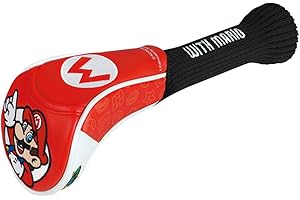 JAKKS PACIFIC Super Mario Bros, Mario mazza da golf fairway Wood Headcover