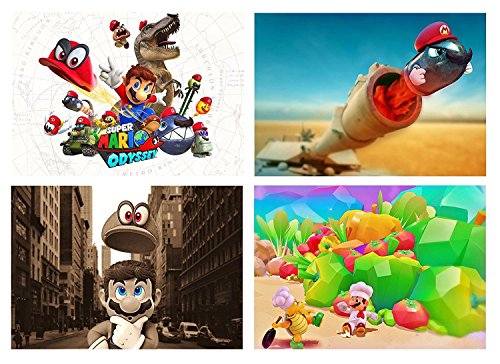 Preisvergleich Produktbild 4 Super Mario Odyssey Posters