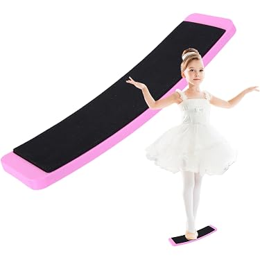 Lot De 2 Planches De Tournage Pour Danseurs - 29,1 X 7,6 Cm, Plastique Incurvé - Réduit La Friction, Surface Antidérapante - 4