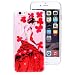 Produktbild Yokata iPhone 6 / iPhone 6s Hülle Transparent Glitzer Weiche Silikon Handyhülle Schutzhülle TPU Handy Tasche Schale Etui Weich Silicone Bumper Ultra Dünn Slim Schlank Durchsichtig Handytasche Glitter Bling Motiv Muster Premium Kratzfest Clear Backcover Schutz für iPhone 6 / iPhone 6s (4,7 Zoll) Case Cover - Rotes Kleidmädchen
