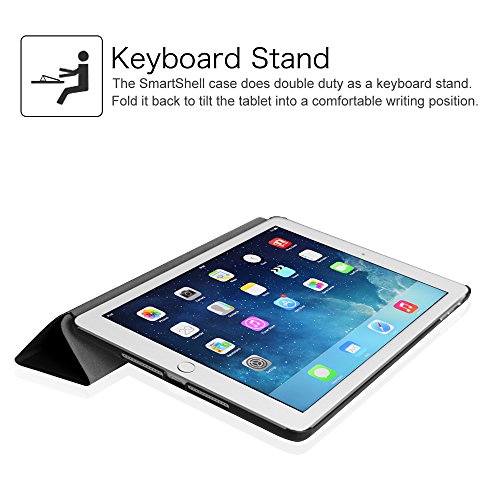 Fintie iPad Air 2 Hülle – Ultradünn Superleicht Smart Cover Schutzhülle Tasche Case mit Ständer und Auto Sleep / Wake Funktion für Apple iPad Air 2 (iPad 6 6th Generation), Schwarz - 5