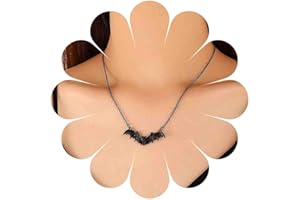 Dervivea Gothic Fledermaus Halskette Choker Fliegende Fledermaus Anhänger Halskette Punk Vampir Fledermaus Halskette Halloween Fledermaus Choker Halskette Schmuck für Frauen und Teenager Mädchen