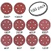 Produktbild GuTen 100PCS 6" 150mm 6 Löcher Runde Detail Orbital Sander Schleifpapier Dustless Klettverschluss Sortiertes Kleber 40/60/80/120/180/240/400/600/800/1000 Grits MEHRWEG