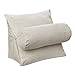 Produktbild HALOViE Verstellbare Rücken Keil Kissen 47 x 45 x 23 Sofa Bett Bürostuhl Rest Kissen Nacken Unterstützung Kissen Perle Wolle