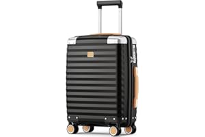 Joyway Valises de Voyage 20'', Ensemble Bagages Rigide en PP, avec Roues Antiglisse à 360° y Serrure TSA, Léger et Durable Idéal pour Les Courts Trajets