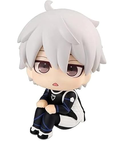 Luxetoys Nagi Seishiro Figurine de personnage Blue Lock avec joueur de football 18 cm pour décoration et cadeau