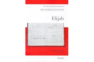 Elijah. Mixed Choir And Accomp.. Vocal Score