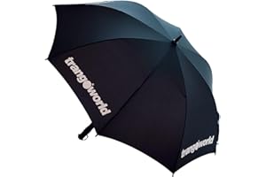 TRANGOWORLD Trango Storm Paraguas, Unisex, Negro/Blanco, 30 cm