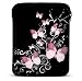 Produktbild MySleeveDesign Samsung Galaxy Tab 4 7.0 Sleeve Hülle für Tablets von 7 - 7,9 Zoll - Tasche geeignet für Fire HD Apple iPad mini Lenovo A7 Acer A1 One 7 Asus Nexus Kindle uvm. - Butterfly Black [7]