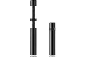 HUTHUHNHN Graphics Card Holder, GPU Holder, Adjustable Aluminium 74-120 mm Graphics Card Holder, for Video Card, Graphics Card (Black)