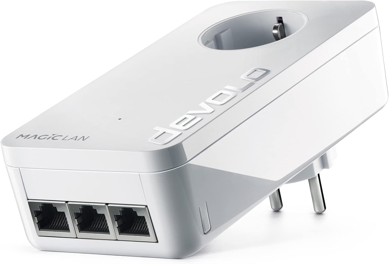 devolo Magic 2 LAN Triple - Adaptador PLC con 3 Puertos Ethernet, para televisor Inteligente, Ordenador y Consola de Juegos