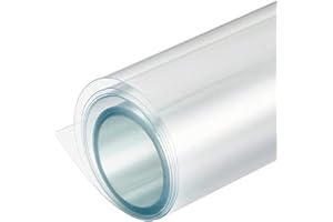 Lypumso 6D Carbon Fibre Vinyl Wrap, Self Adhesive Film, Waterproof Wrap Roll Without Bubble, Adapted to The Appearance and The Interior of Motorcycles, Computers, Cars (Transparency, 30cm x 150cm)