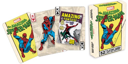 Preisvergleich Produktbild Aquarius Marvel- Spiderman Spielkarten Deck
